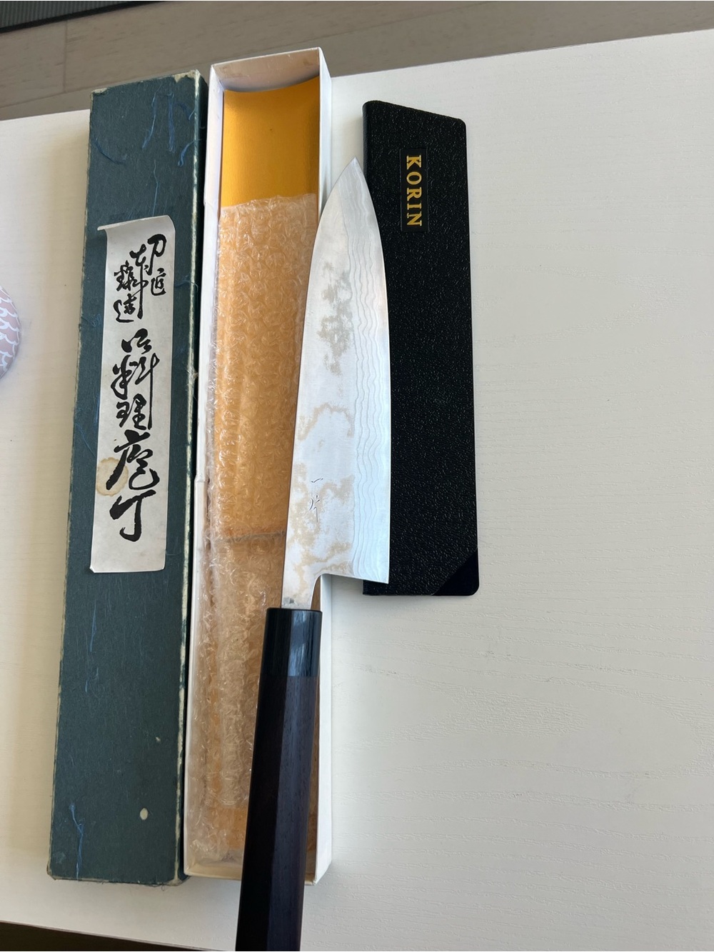 Hitohira GR blue #2 Damascus Gyuto (210mm) kitchen knife